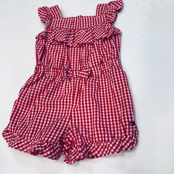 Tommy Hilfiger Baby Girl Romper & Janie & Jack Dress Sz 3 MO LOT OF 2 - Picture 9 of 16